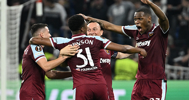 Ligue Europa: humilié à domicile par West Ham, Lyon tombe de haut