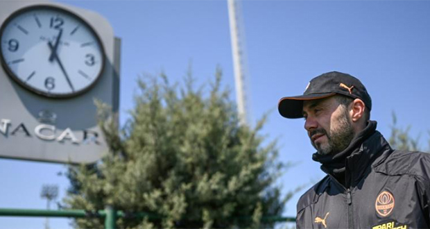 Football: ému, l'entraîneur italien du Shakhtar Donetsk ignore s'il restera