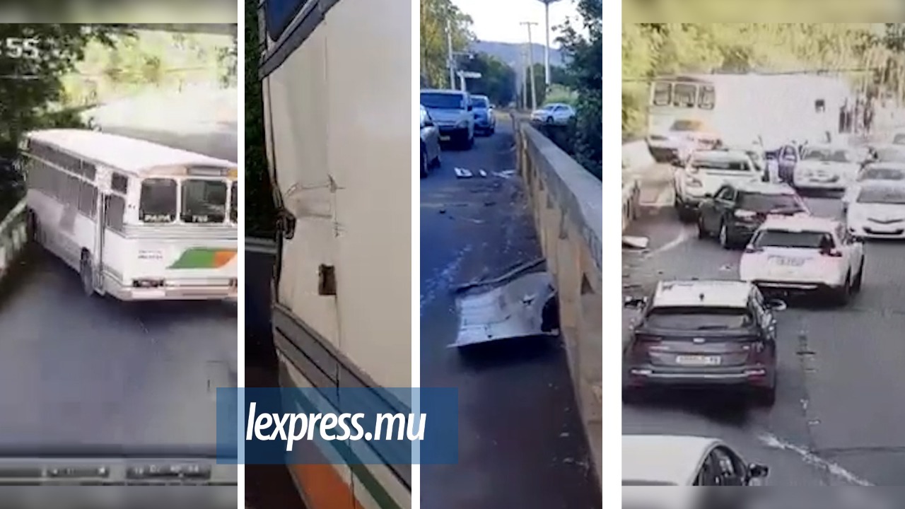 Elle est projetée par la vitre d’un autobus: «mo ti pou fini mor !»