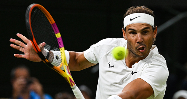 Wimbledon: Nadal se qualifie en trois sets pour les 8es