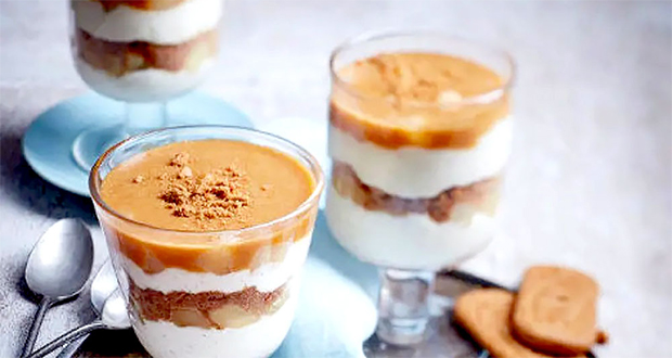 Cuisine express: caramel beurre salé et crumble noisette