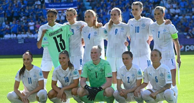 Euro féminin: l'Islande et ses mères footballeuses, une rareté
