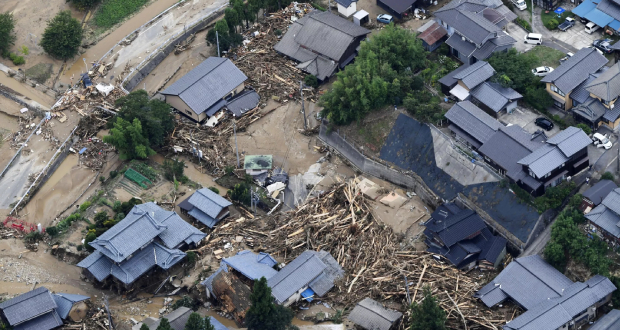 Japon: avis d'évacuation pour 200 000 personnes après de fortes pluies