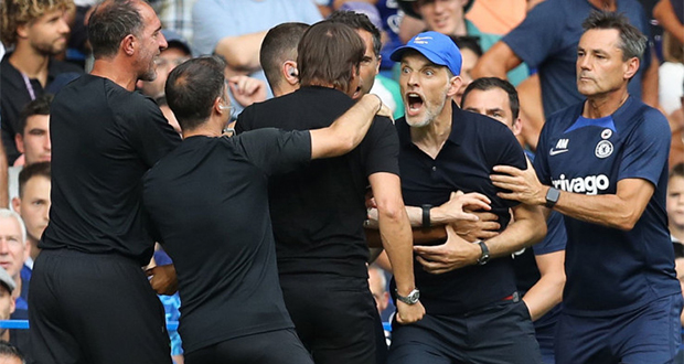 Angleterre: un match de suspension pour Tuchel après son altercation avec Conte