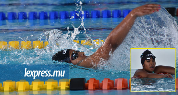 Championnats d’Afrique de natation: Médaille d’argent et record national pour Anishta Teeluck au 200 dos
