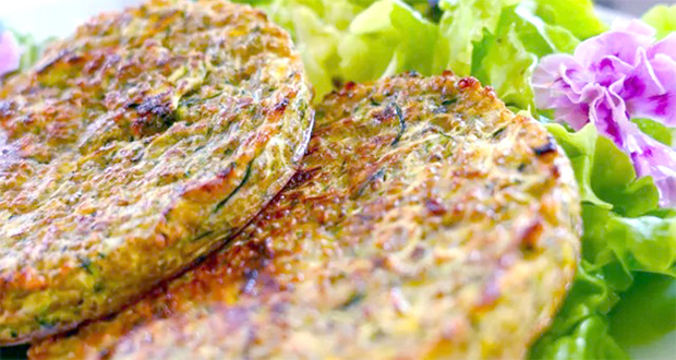 Cuisine express: galettes de courgette