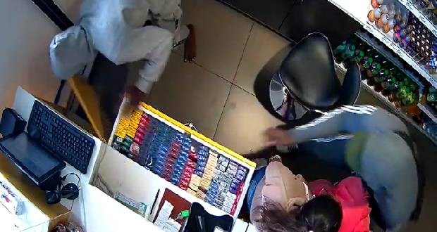 Braquage à la Station Total de Nouvelle France
