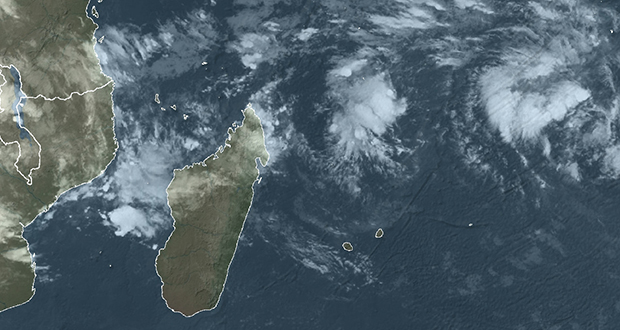 Météo: Agaléga sous l’influence d’une perturbation tropicale