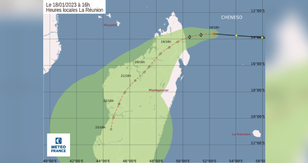 Météo: Cheneso pas une menace pour Maurice dans l’immédiat