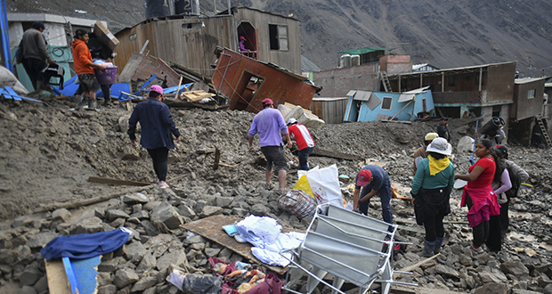 Glissements de terrain au Pérou: 18 morts et 20 disparus, selon un dernier bilan