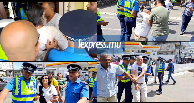 Manifestation: les membres de LPM arrêtés