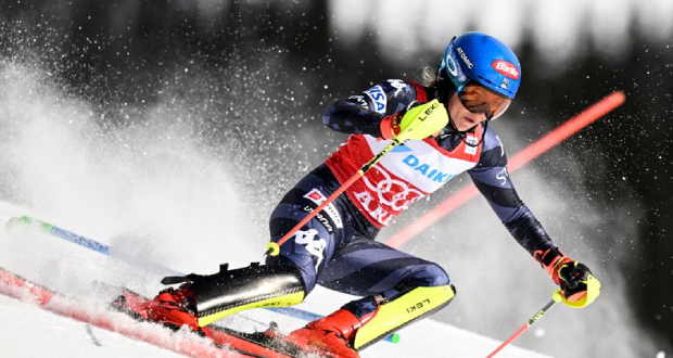 Ski alpin: Shiffrin signe un 87e succès à Are et s'empare seule du record de victoires en Coupe du monde
