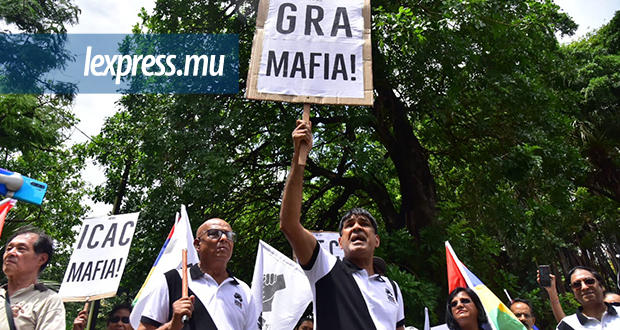 Manifestation: Linion Pep Morisien dit non à la mafia dans les institutions