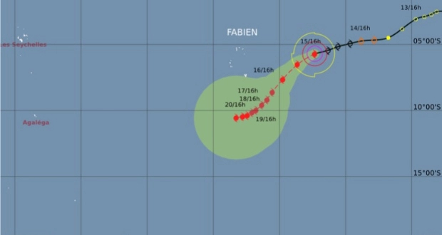 Météo: le cyclone Fabien entre dans l’histoire