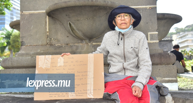 «Arnaquée» à 72 ans: Rose Blattes fait grève dans la capitale