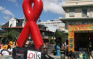 Journée de sensibilisation au VIH/Sida organisée par le Kolektif Revey Twa.