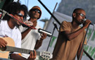 Blackmen Bluz en concert à Camp Levieux (Vidéo : Reynolds Quirin)