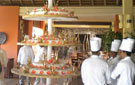 A l’hôtel Heritage Awali: le plus grand gâteau de mariage jamais confectionné à Maurice.