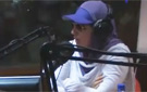Diam’s, la rappeuse française dans les studios de Radio One. (vidéo : E.Bastien/Montage: T.Jennah)