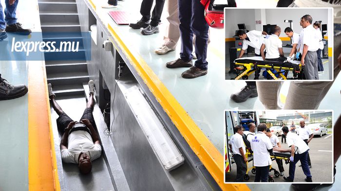 Au centre de fitness de Plaine-Lauzun: un conducteur blessé lors d’une chute 