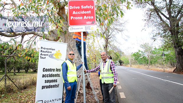 Prévention routière: Arsenal doté de nouveaux panneaux de signalisation