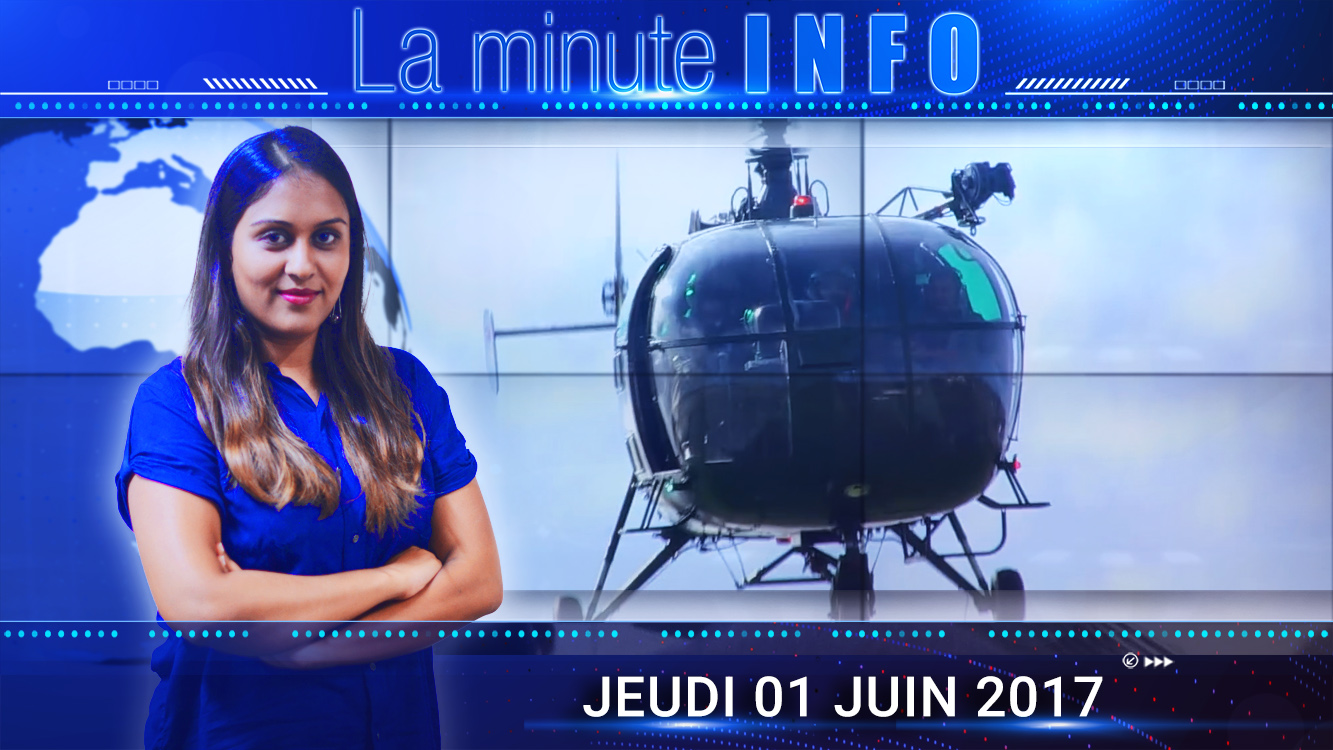 LaMinuteInfo: vol mystérieux d’un hélicoptère de la police