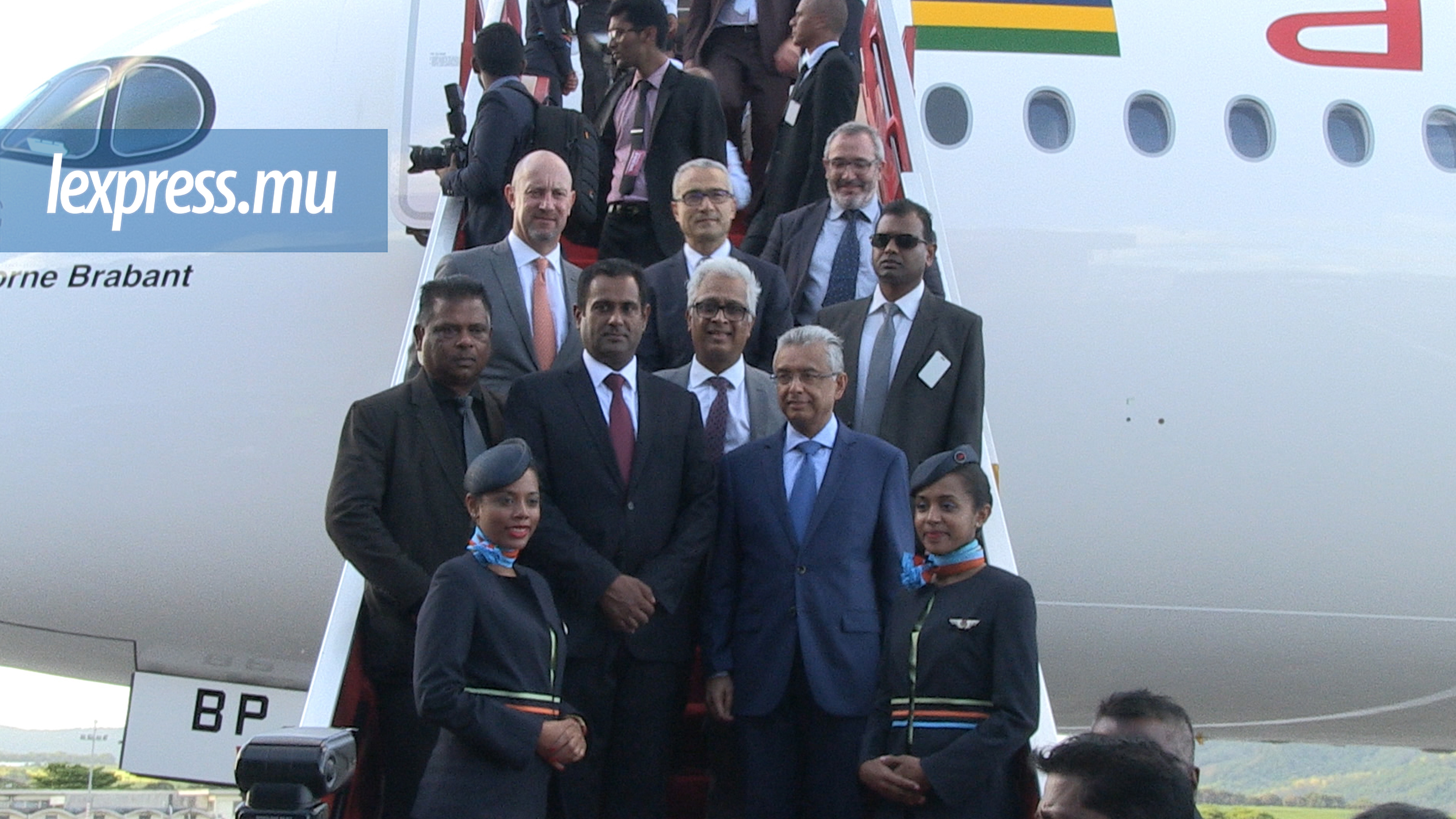 À l’aéroport: Air Mauritius première compagnie d’aviation de l’océan Indien à se doter d’un A350
