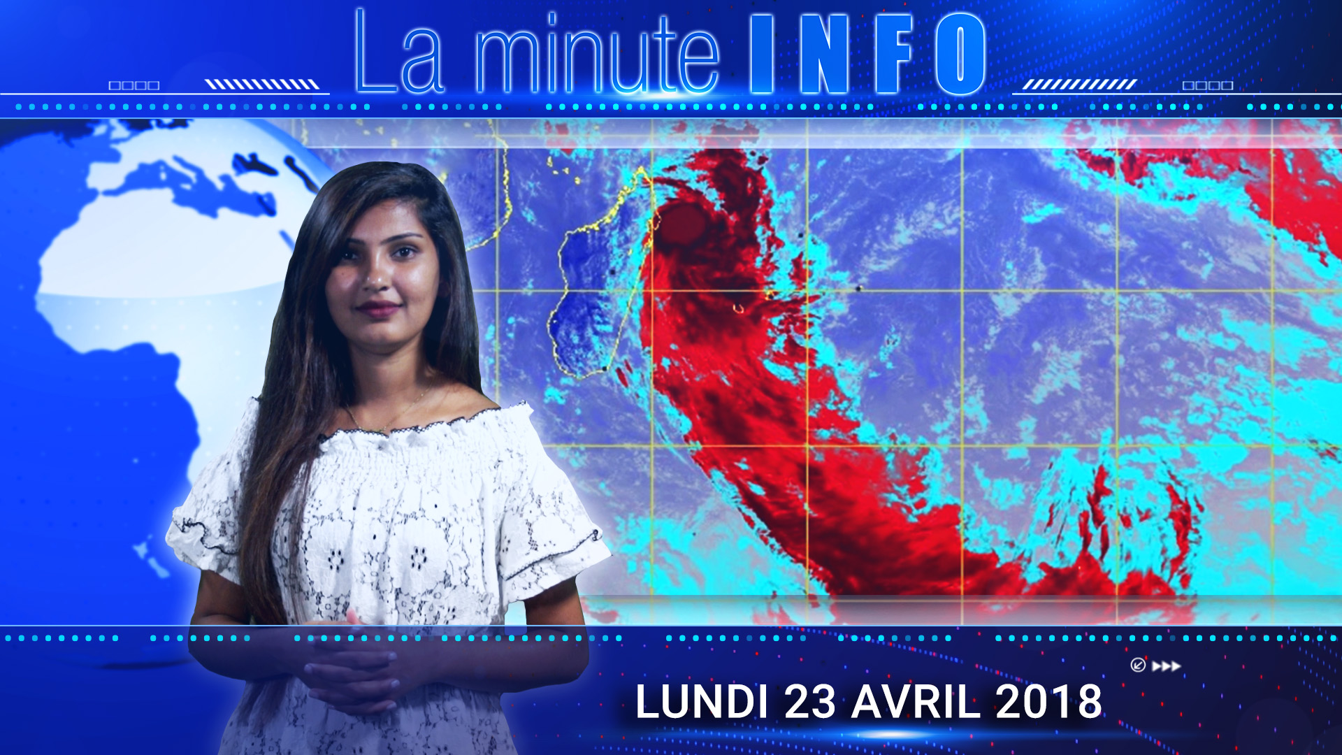 LaMinuteInfo: dépression tropicale Fakir, Maurice passe en alerte 1