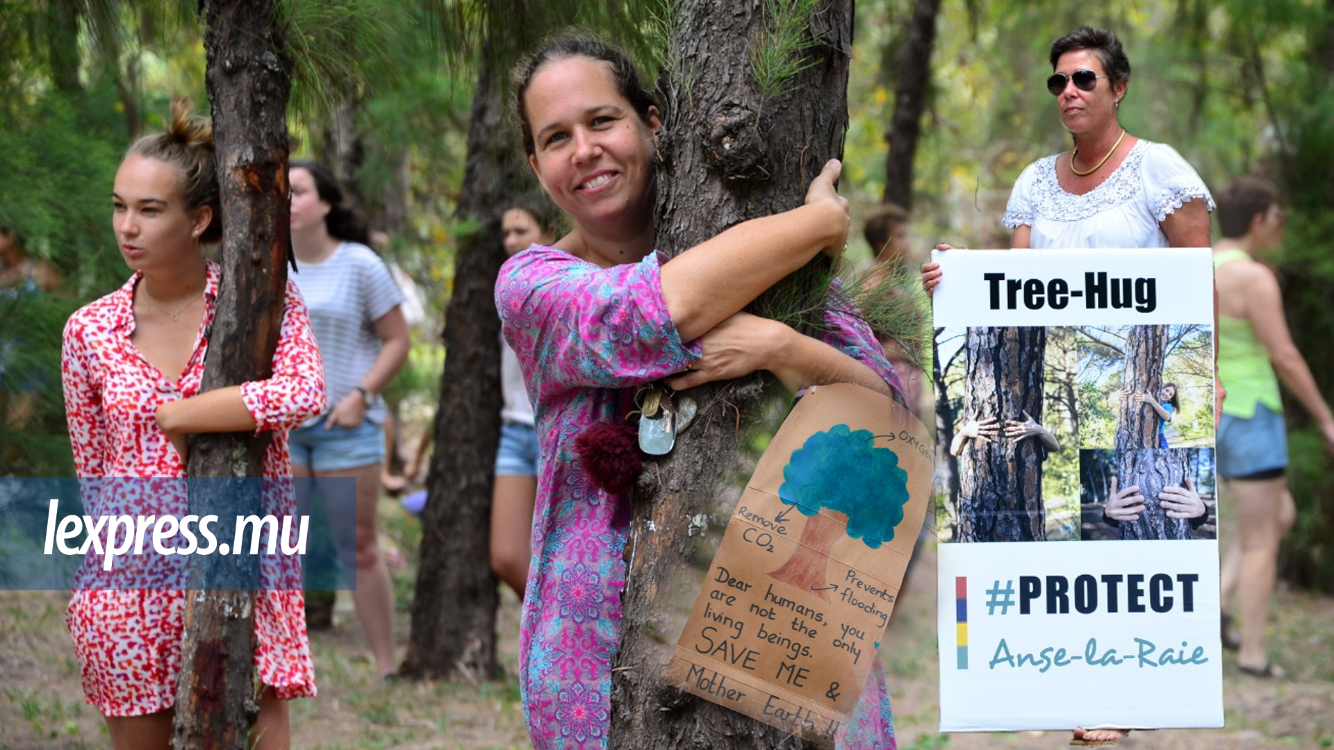 Anse-La-Raie: plus de 200 personnes se mobilisent pour câliner les arbres
