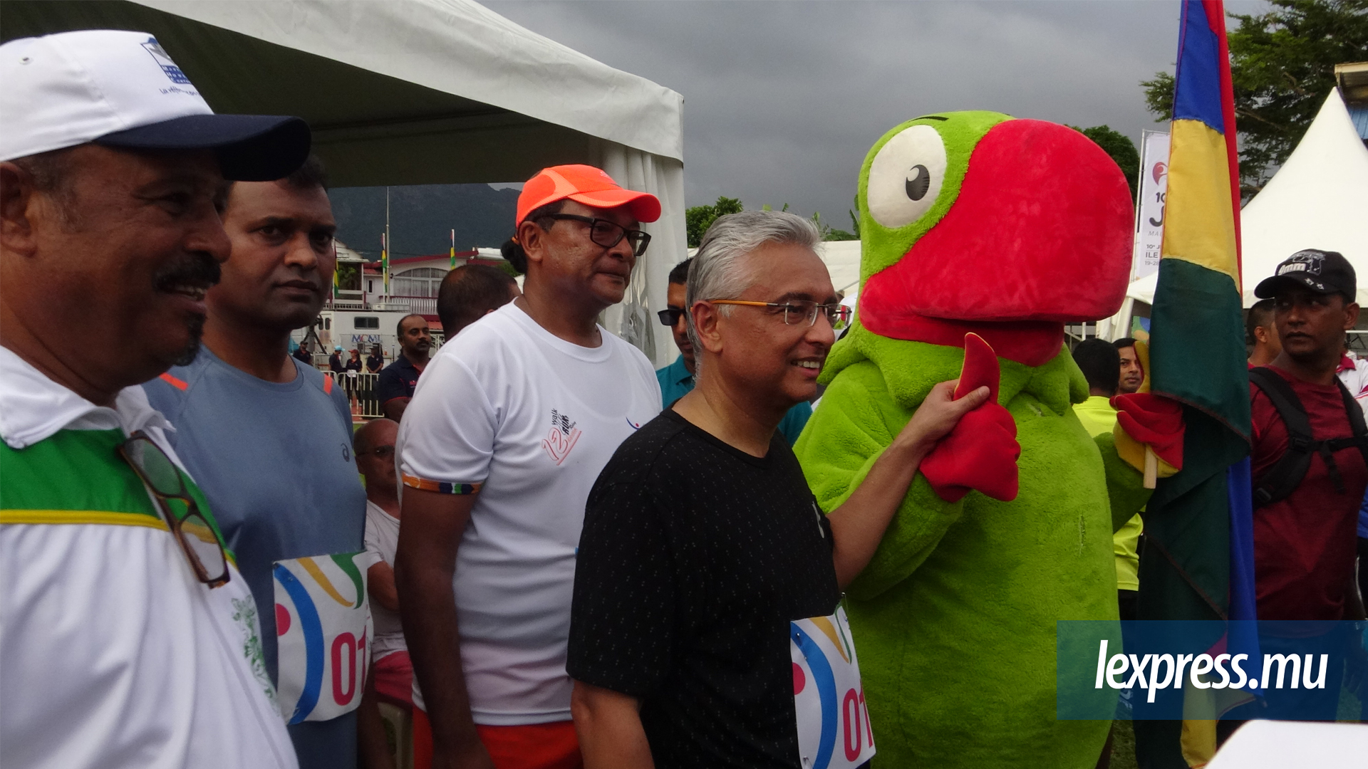 Pravind Jugnauth et ses ministres en piste