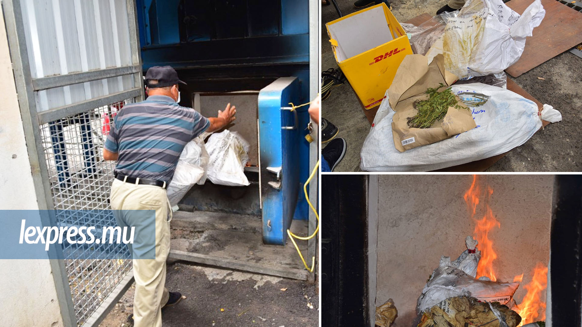 Casernes centrales: Rs 76 millions de drogue partent en fumée