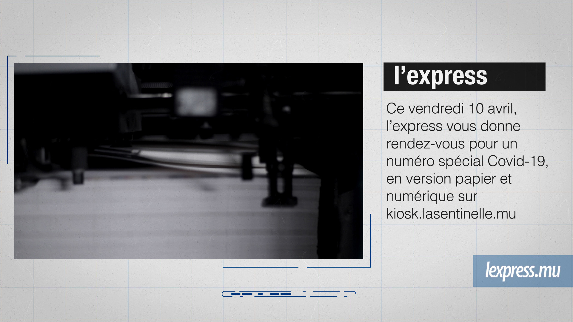 Covid-19: édition spéciale de l’express ce vendredi