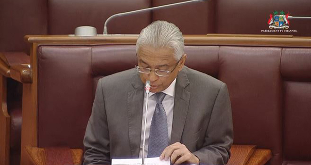 Pravind Jugnauth réitère le soutien de Maurice au peuple palestinien