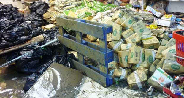 Post-inondations: le supermarché Shoprite de Port-Louis placé sous scellé