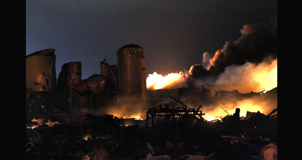 Etats-Unis : Explosion meurtrière dans une usine d'engrais au Texas