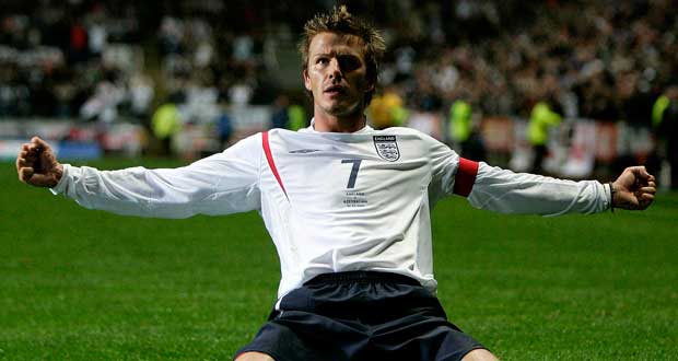 Football : David Beckham en bref