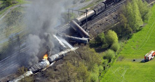 Déraillement d’un train en Belgique: un mort et 49 personnes intoxiquées par des gaz