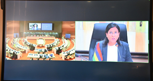 Fazila Jeewa-Daureeawoo présente les progrès et défis de Maurice au comité des Nations unies