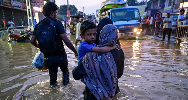 Flooding in Sri Lanka: The Shock of Evacuated Villagers from Northern Colombo