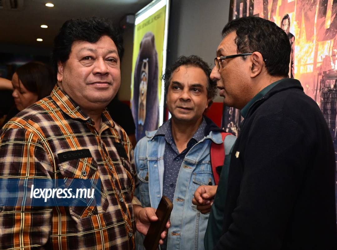 ■ Areff Salauroo, Vidur et Niraj Dreepaul.