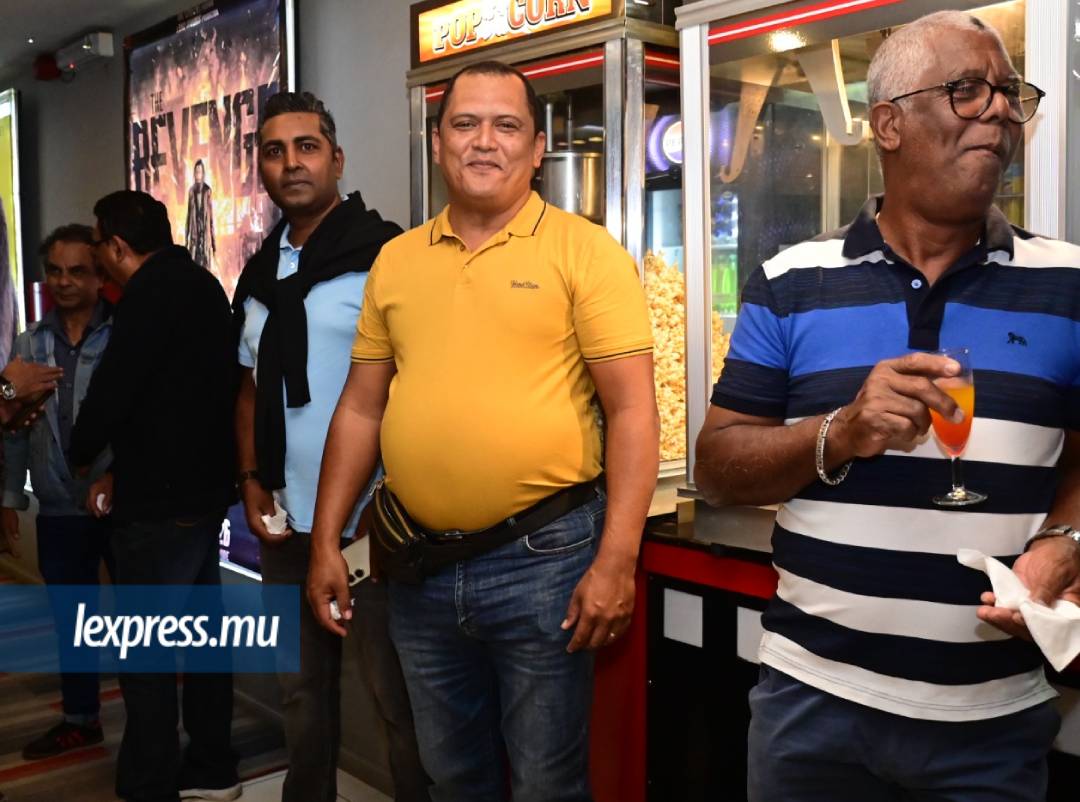 ■ Kiran Gujadhur, Juanito Meunier et Federic Allet.
