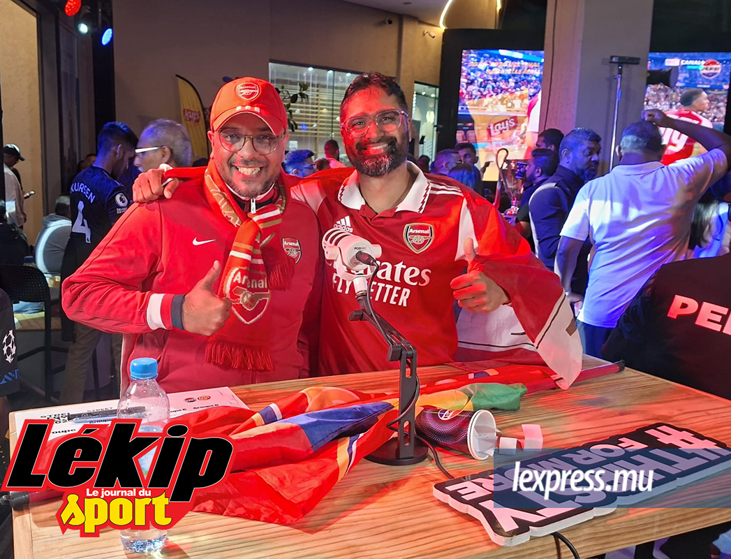 L'état major de l'Arsenal Fans Club Mauritius déçu mais loin d'être abattu, reconnaissant qu'ils ont appris à souffrir depuis 22 ans...