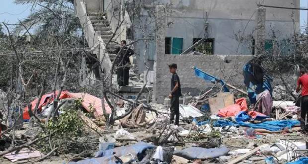 Dans le camp d'al-Mawasi à Gaza, une frappe israélienne puis un chaos «inconcevable»