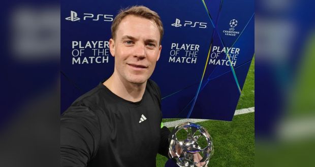 L’infatigable Manuel Neuer élu homme du match à 40 ans