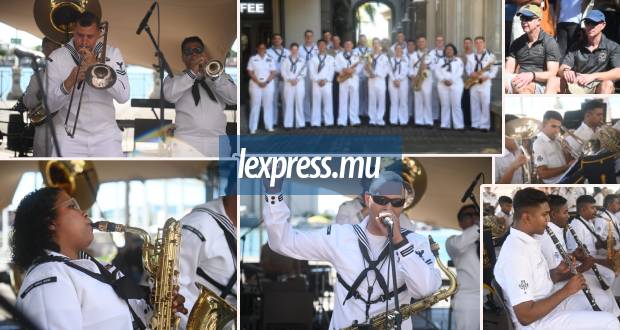 Caudan: The U.S. Navy Band and the Mauritius Police Band Set the Mood