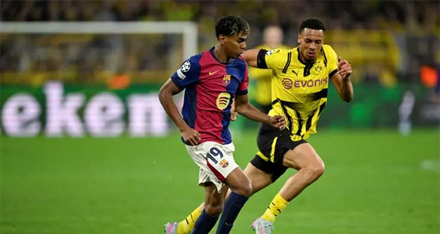 Le Barça résiste à Dortmund et retrouve le dernier carré