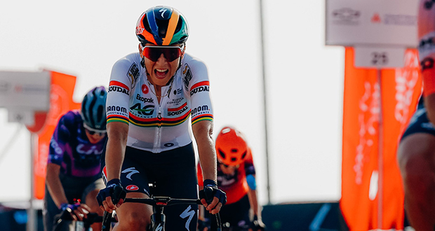 Cyclisme : Kimberley Le Court-Pienaar s’offre son premier podium de la saison
