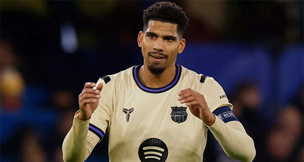 La Liga: Spain: Araujo Unavailable for the Clash Between FC Barcelona and Atlético