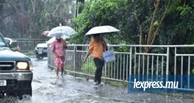 Veille de fortes pluies de midi à 19 heures
