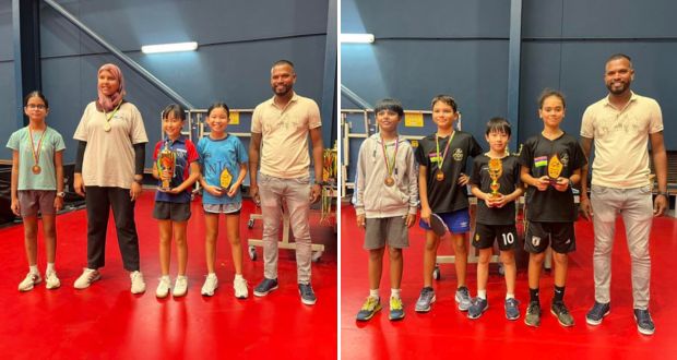 Tennis de table : Sarah Lim Fat et Josh Lim Yu Choy réalisent le doublé